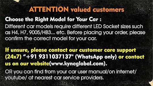 KYNE 300W High Power Premium LED Headlights Bulb - Image 3